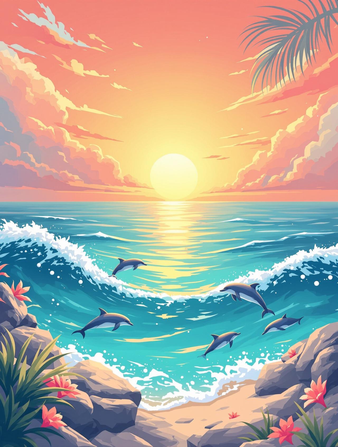 红果短句 - 海边的夏日奇遇