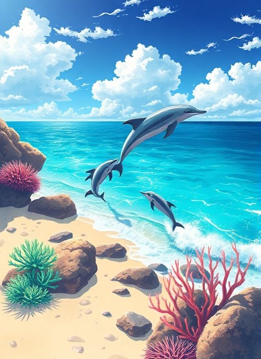 红果短句 - 海边的夏日奇遇